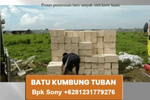 Manfaat batu kumbung Tuban untuk memperkuat pondasi di tanah bergerak dan basah