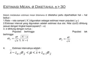 Bagaimana Mengoptimalkan Estimasi Biaya Pemasaran Digital - Estimasi mean | PPT