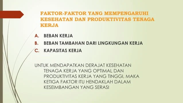 biaya pondasi batu kumbung vs batu kali hemat mana | FAKTOR-FAKTOR YANG MEMPENGARUHI KESEHATAN DAN PRODUKTIVITAS TENAGA