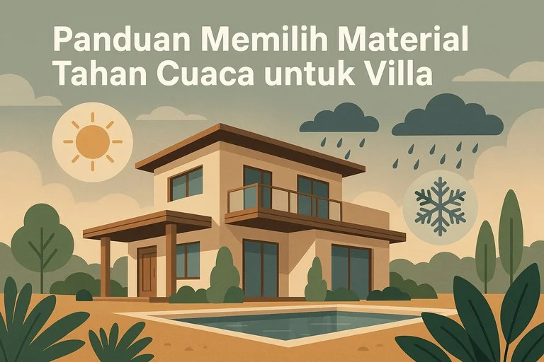 Panduan Memilih Material Tahan Cuaca untuk Villa - Properti1