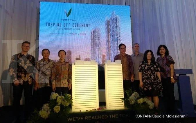 Proyek apartemen Verde Two mengusung konsep ramah lingkungan