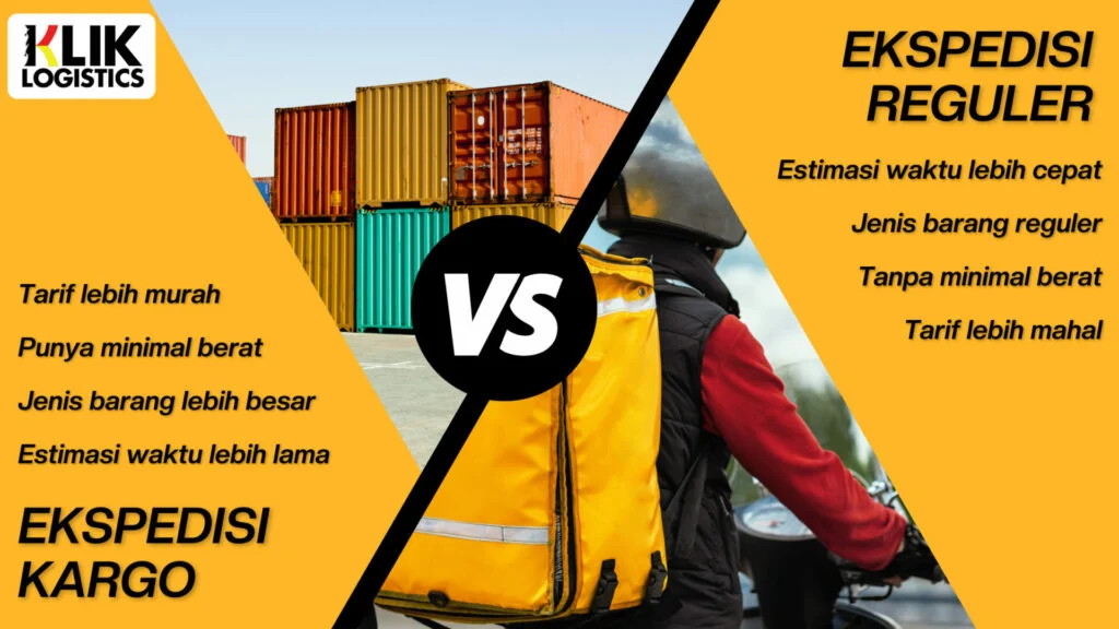 Yuk, Kenali Perbedaan Pengiriman Ekspedisi Cargo dan Reguler